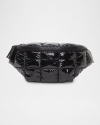 Porter Sling Quilted Patent Belt Bag