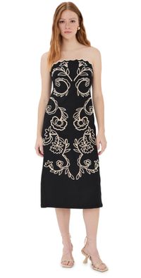 La Ligne Sophia Dress Black/Ivory 0