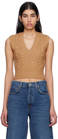 rag & bone Tan Elizabeth Vest