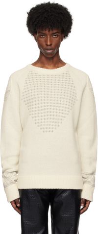 GmbH Off-White Raed Biker Sweater