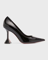 Ami Patent Leather Pedestal Pumps