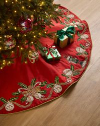 64" Jingle Bells Tree Skirt