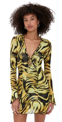 RESA Sloane Mini Dress Lioness XS