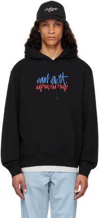 Carhartt Work In Progress Black Stereo Hoodie