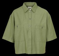 Bellerose - Chemise droite courte - Taille L - Kaki