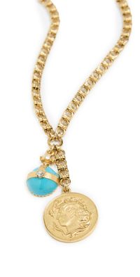 Elizabeth Cole Lisette Necklace Turquoise One Size