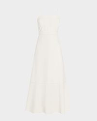 Suki Sleeveless Flounce Midi Dress