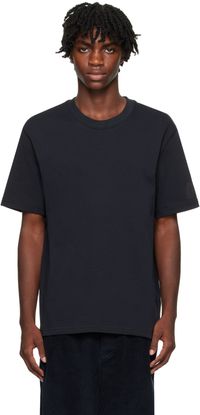 AMI Paris Black Heavyweight T-Shirt