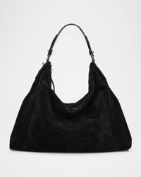 Ana Slouchy Suede Hobo Bag