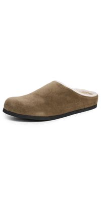 Common Projects Clogs In Suede with Shearling Nut 40
