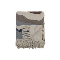 Bloomingville - Plaid tissu - Taille 20x20 - Multicolore