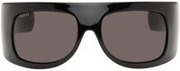 Gucci Black Shield Sunglasses
