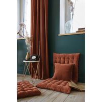 L'effet Papillon - Rideaux occultant et thermique - Taille 140x270 - Rouge