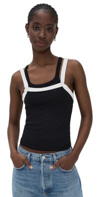 The Line by K Salome Tank Top Black S