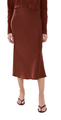 Sablyn Miranda Pull On Skirt Mahogany S