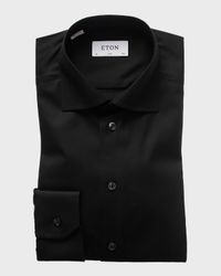 Slim-Fit Twill Dress Shirt