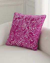Rabbit Run Cotton Pillow