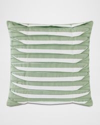 Plisse Pleated Decorative Pillow