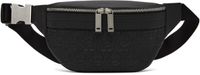 Ferragamo Black Travel Embossed Belt Bag