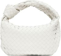 Bottega Veneta White Teen Jodie Bag