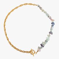 Ginandger - Collier fluorite - Taille Unique - Violet