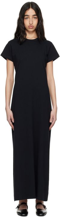 LESET Black Margo Maxi Dress