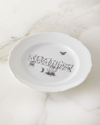 Off White Plate - 8"