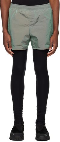True Tribe Gray Layered Shorts