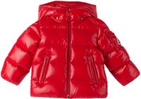 Moncler Enfant Baby Red Maya Down Jacket