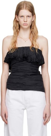 Isabel Marant Black Orma Camisole