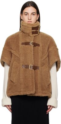 Max Mara Tan Newrodano Jacket
