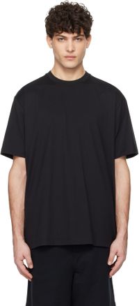 Y-3 Black Graphic Short Sleeve T-shirt