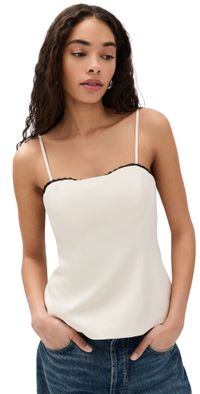 Madison the Label Violetta Top Cream M