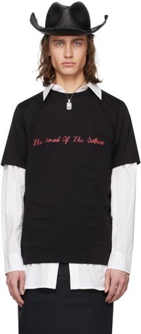 TAKAHIROMIYASHITA TheSoloist. Black 'The Sound Of The Soloist' T-Shirt