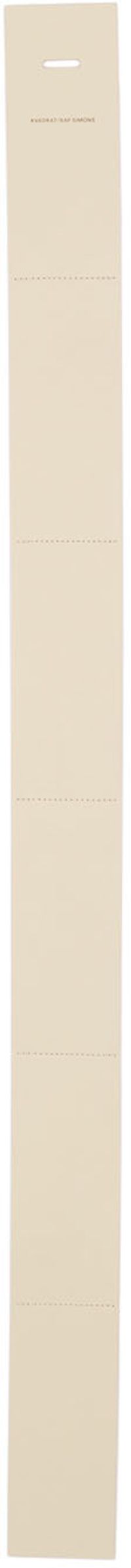 Kvadrat/Raf Simons Off-White Leather Strap