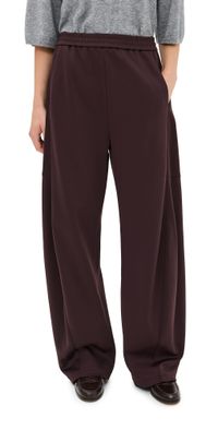 Tibi Active Knit Winslow Pants Brown L