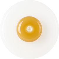 Maison Balzac White & Yellow 'The Good Egg' Incense Holder