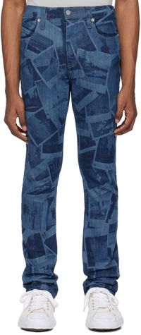 RTA Jean ajusté bleu