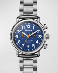 Runwell 2 Eye Chrono Bracelet Watch, 41mm