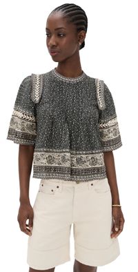 Sea Palma Print Top Multi M