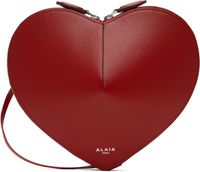 ALAÏA Red 'Le Coeur' Calfskin Bag