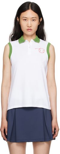 Palmes SSENSE Exclusive White Forest Polo