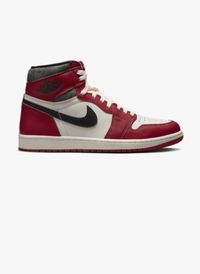 Nike - Basket basses en cuir - Taille 40 - Rouge
