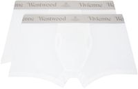 Vivienne Westwood Ensemble de deux boxers blancs