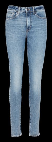 Levi's - Jean skinny en coton - Taille 31/32 - Jean Délavé