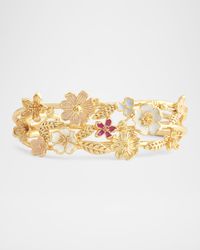 Wildflowers Bangle Bracelet