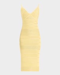 Rowan Sleeveless Bandage Midi Dress
