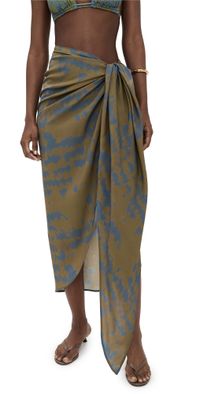 OAS Cyan Sarong Highland One Size