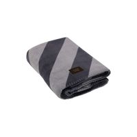 Oyoy Living Design - Couverture en polester - Taille 80x100 - Noir