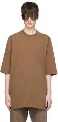 Rick Owens DRKSHDW T-shirt surdimensionné brun